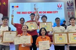 Sinh viên Trường Đại học Khoa học Tự nhiên vô địch khối chuyên và khối không chuyên trong Kỳ thi Olympic Tin học Sinh viên Việt Nam lần thứ 31 và Lập trình sinh viên quốc tế 