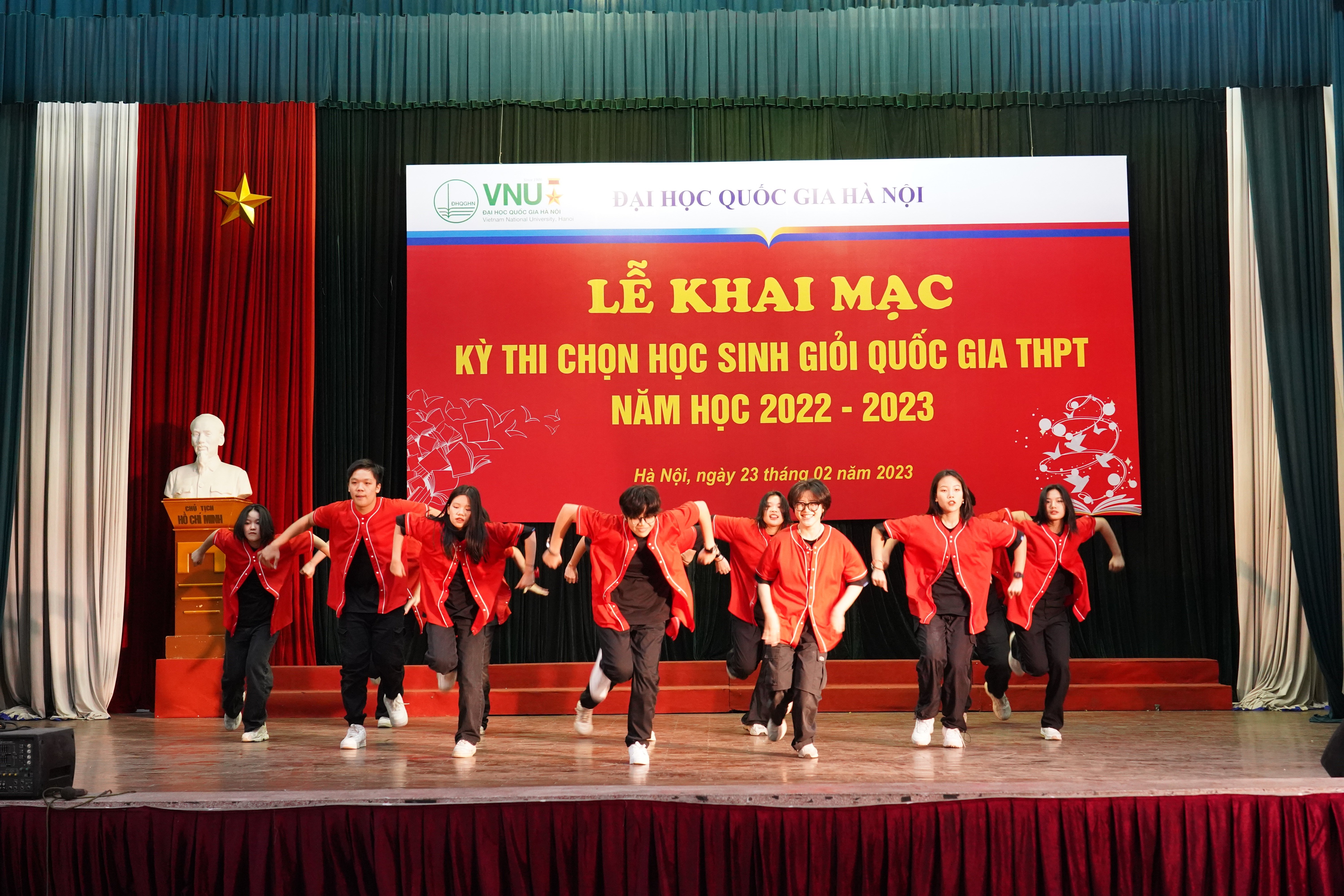 Khai mạc Kỳ thi chọn học sinh giỏi quốc gia THPT năm học 2022-2023 tại Hội đồng thi Đại học Quốc gia Hà Nội